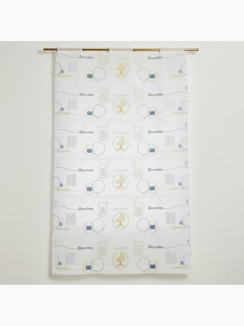 Modulable léger brodé esprit zen - Kiabi