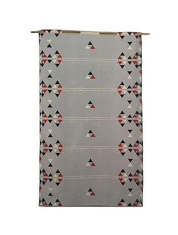Modulable petit voilage de fenêtre broderie triangle