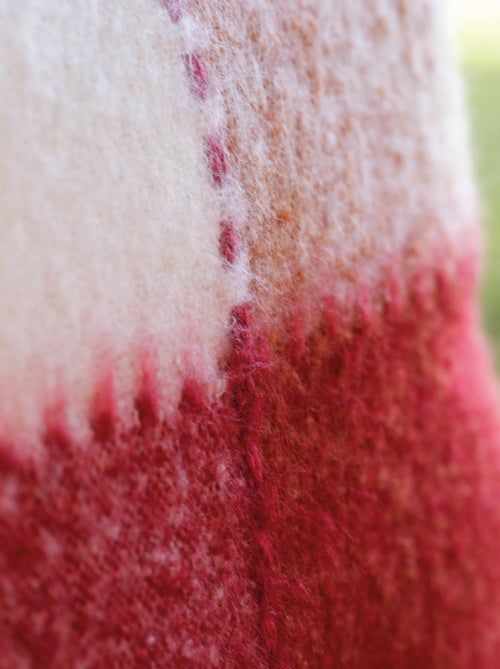 Mohair geruite kussenhoes - Kiabi Mohair geruite kussenhoes - Kiabi