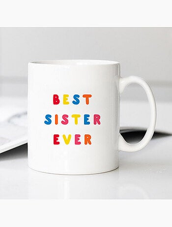 Mok BEST SISTER EVER COLORÉE WAF