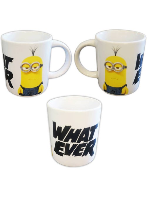 Mok en keramiek 'Minions' What Ever 30 cl - geschikt micro-golven wassen-vaatwasser - Kiabi