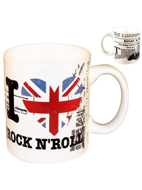 Mok en keramiek – Union Jack Rock N’ROLL - Kiabi Mok en keramiek – Union Jack Rock N’ROLL - Kiabi
