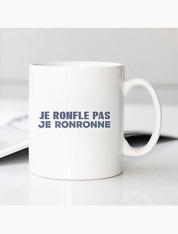 Mok JE NE RONFLE PAS JE RONRONNE