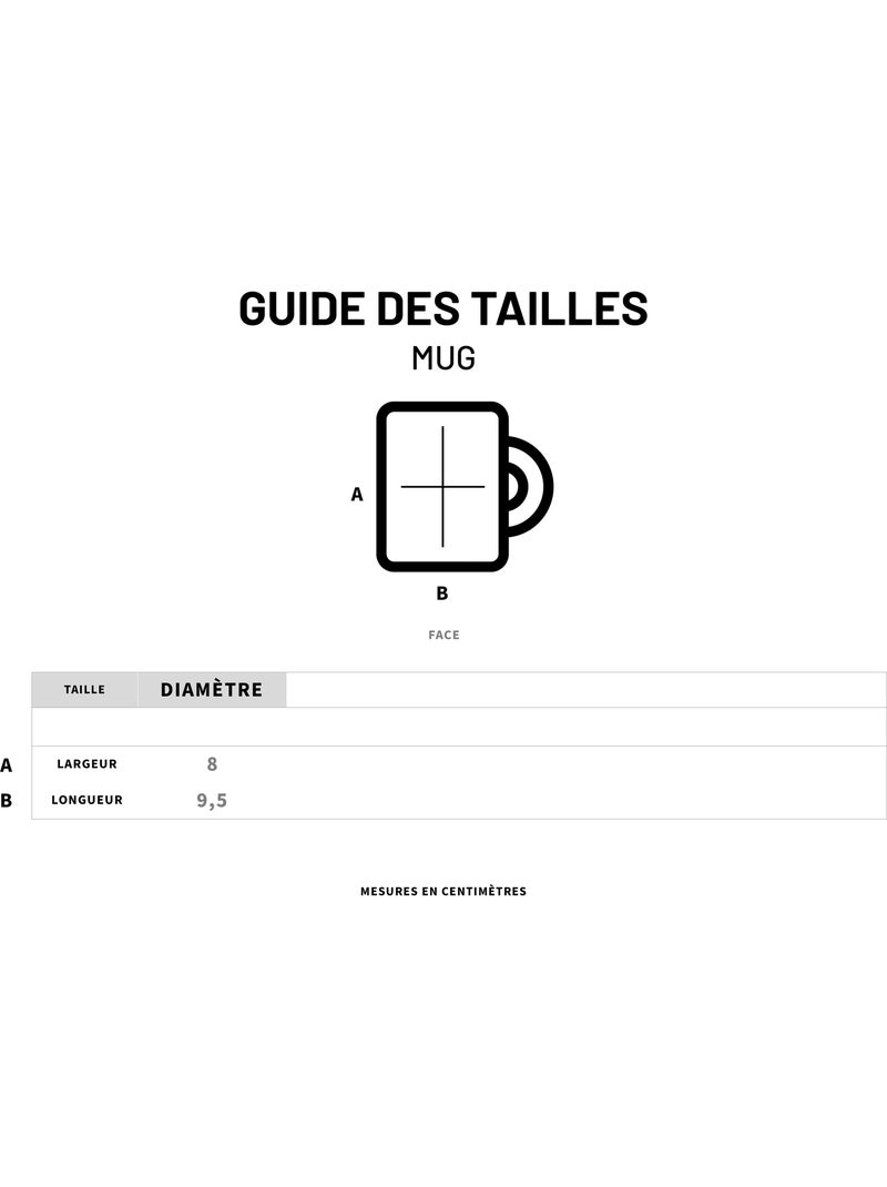 Mok LOVE PANDA Wit - Kiabi