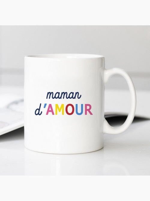 Mok MAMAN D'AMOUR COLORÉE WAF - Kiabi Mok MAMAN D'AMOUR COLORÉE WAF - Kiabi