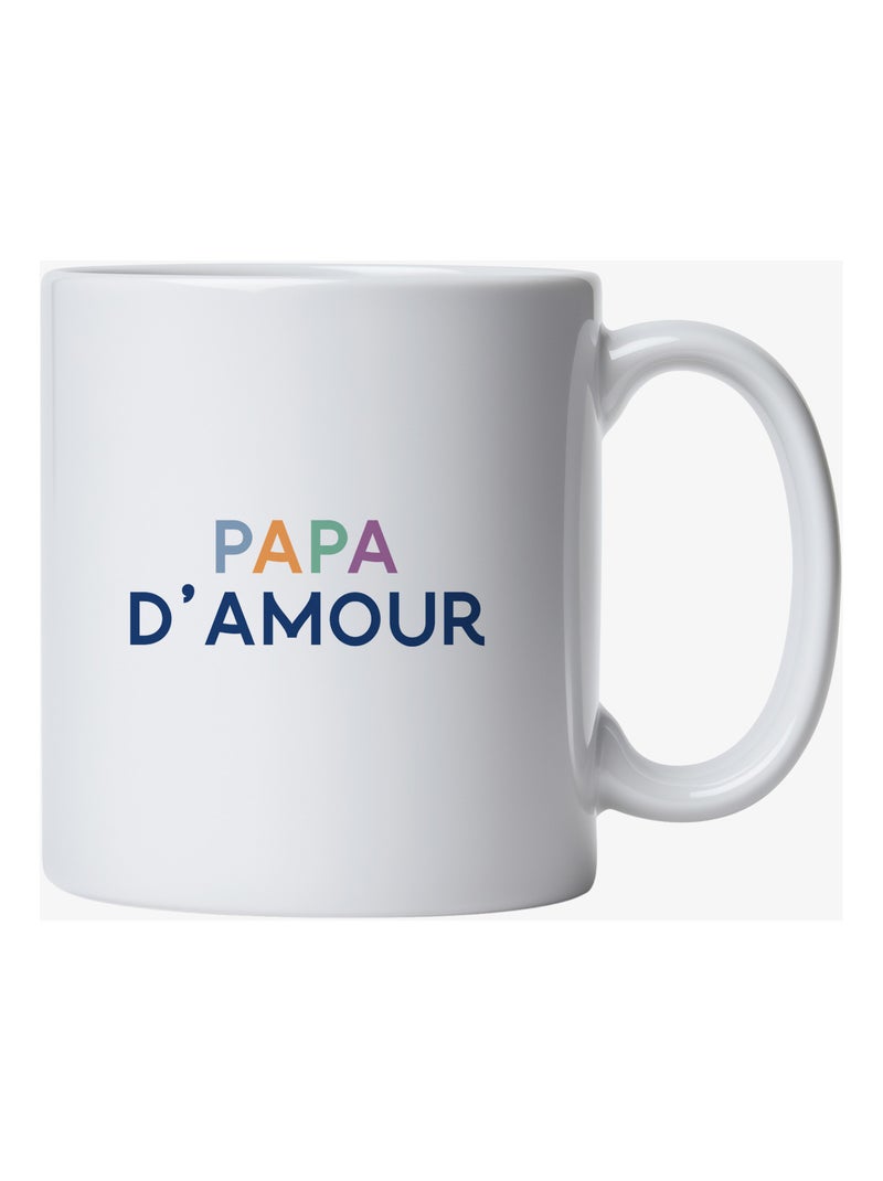 Mok PAPA D'AMOUR COLORÉ Wit - Kiabi