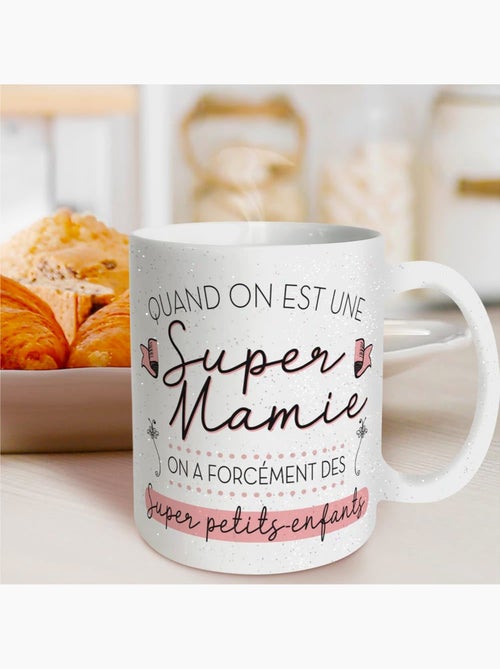 Mok Super Mamie Glitters - Kiabi Mok Super Mamie Glitters - Kiabi