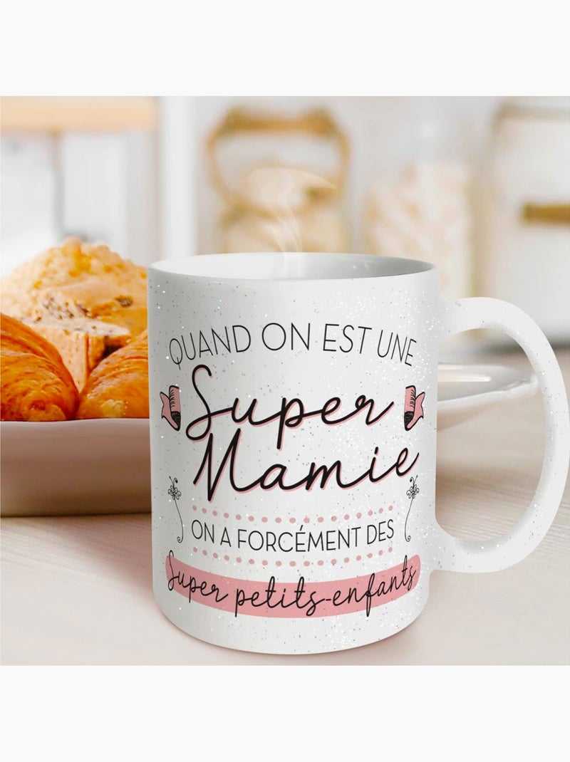 Mok Super Mamie Glitters Multicolor - Kiabi