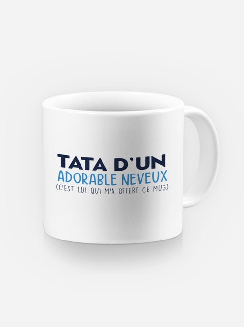 Mok TATA D'UN ADORABLE NEVEUX - Kiabi Mok TATA D'UN ADORABLE NEVEUX - Kiabi