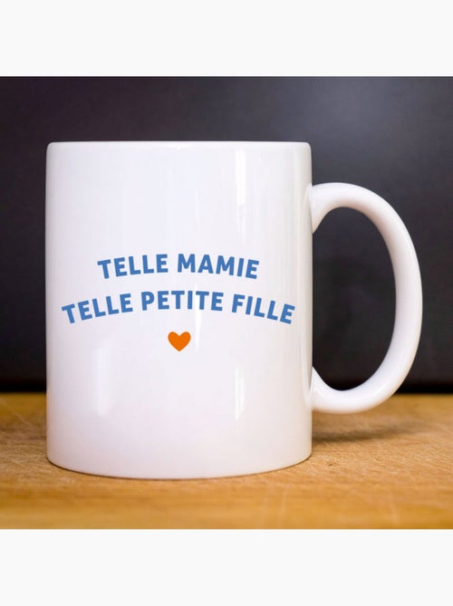 Mok TELLE MAMIE TELLE PETITE-FILLE WAF - Kiabi Mok TELLE MAMIE TELLE PETITE-FILLE WAF - Kiabi