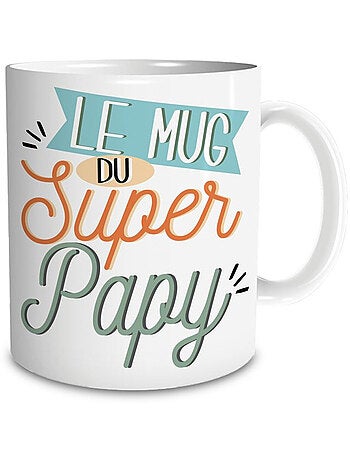 Mok van keramiek SUD_TRADING – 'De mok van superopa' – 320 ml