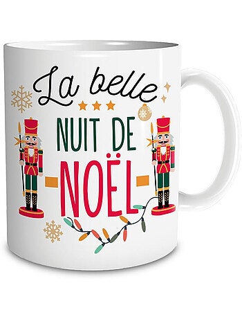 Mok van Noël en keramiek 'La belle nuit de Noël' 320 ml