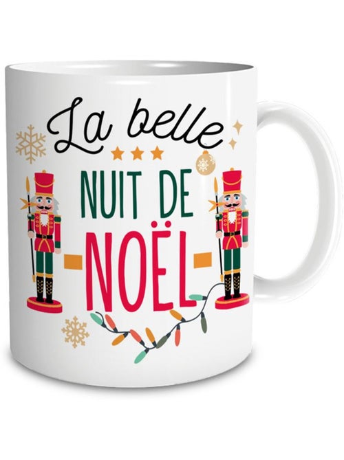 Mok van Noël en keramiek 'La belle nuit de Noël' 320 ml - Kiabi Mok van Noël en keramiek 'La belle nuit de Noël' 320 ml - Kiabi