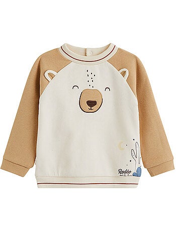 Moka baby set: sweatshirt en fleecebroek