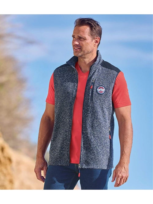 Molton bodywarmer outdoor - atlas for men - Kiabi