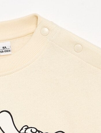 Molton sweater 'Hello Kitty' - gemakkelijk aan te trekken collectie