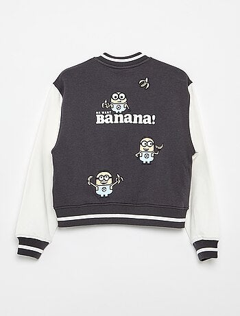 Molton sweater met knopen 'Minions'