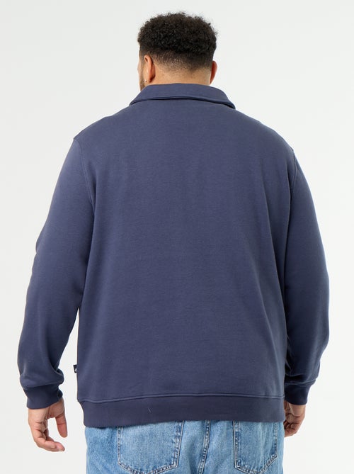 Molton sweater met polokraag - Kiabi Molton sweater met polokraag - Kiabi