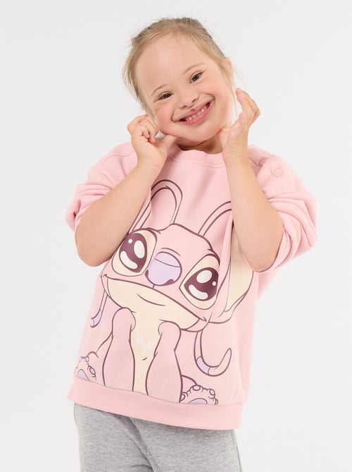Molton sweater 'Stitch' - gemakkelijk aan te trekken collectie - Kiabi