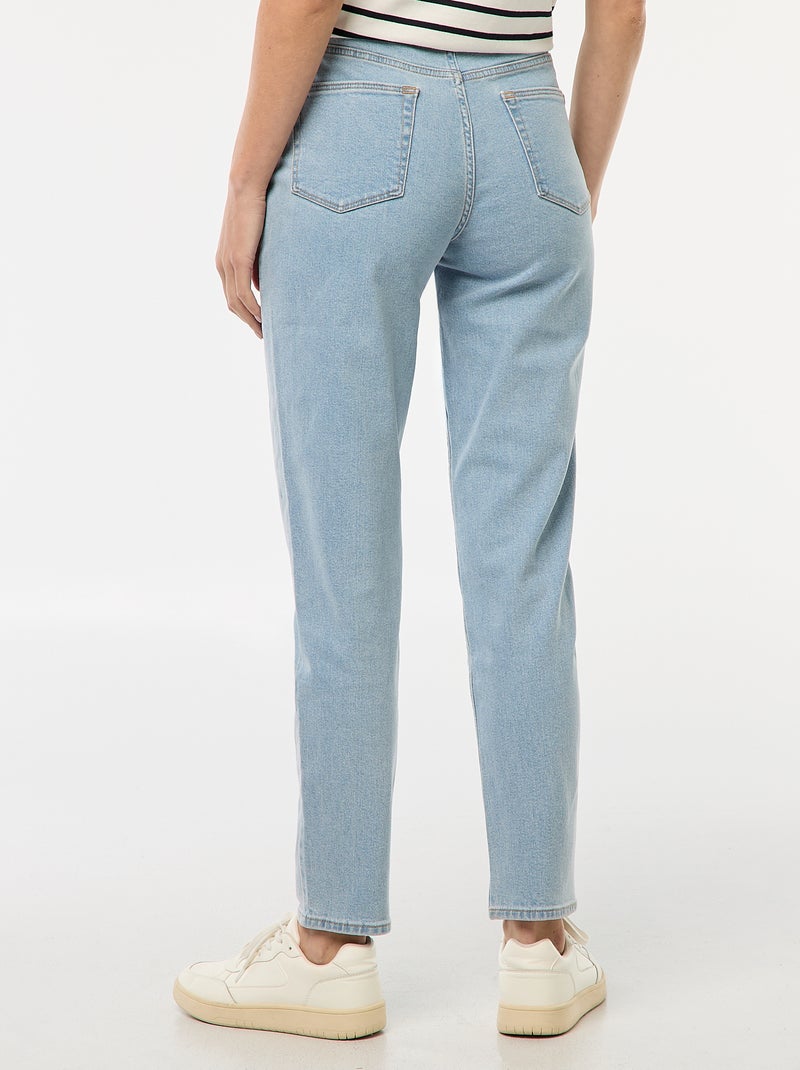 Mom-fit jeans - L32 Blauw - Kiabi