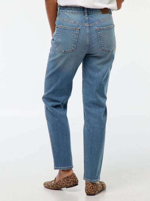 Mom-fit jeans met vijf zakken L34 - Kiabi