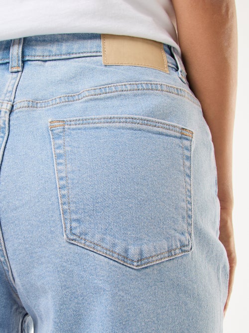 Mom-fit jeans met vijf zakken L34 - Kiabi