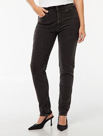 Mom-fit jeans met vijf zakken L34