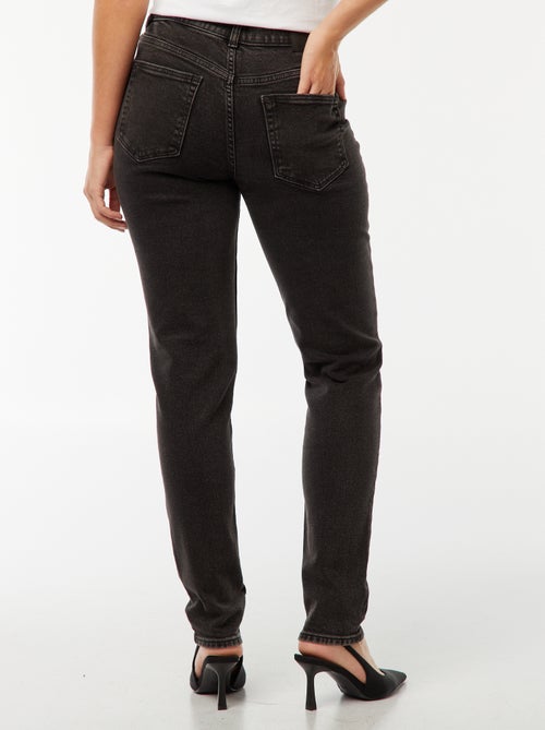 Mom-fit jeans met vijf zakken L34 - Kiabi