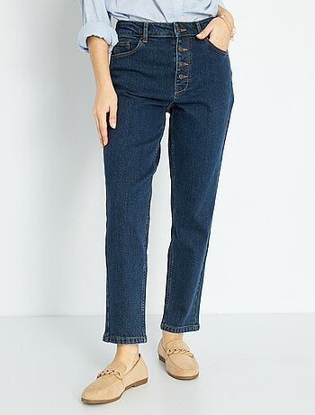Mom-fit jeans met zeer hoge taille - L32