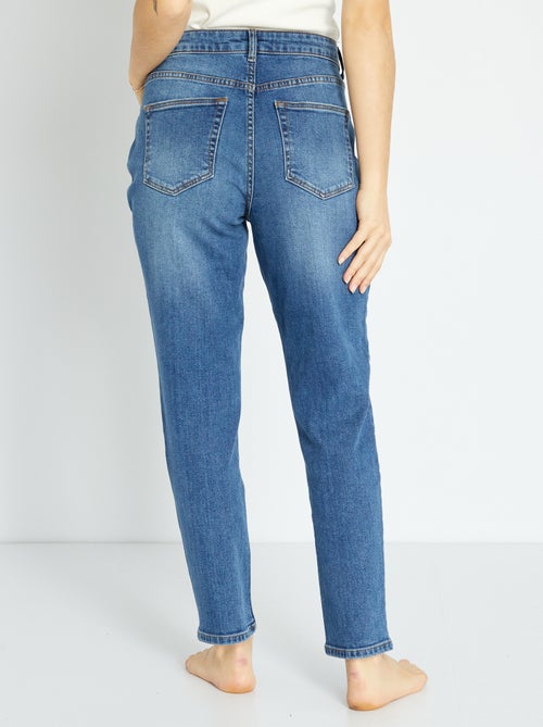 Mom-fit jeans met zeer hoge taille - L32 - Kiabi