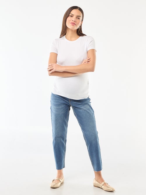 Mom fit zangerschapsjeans - Kiabi