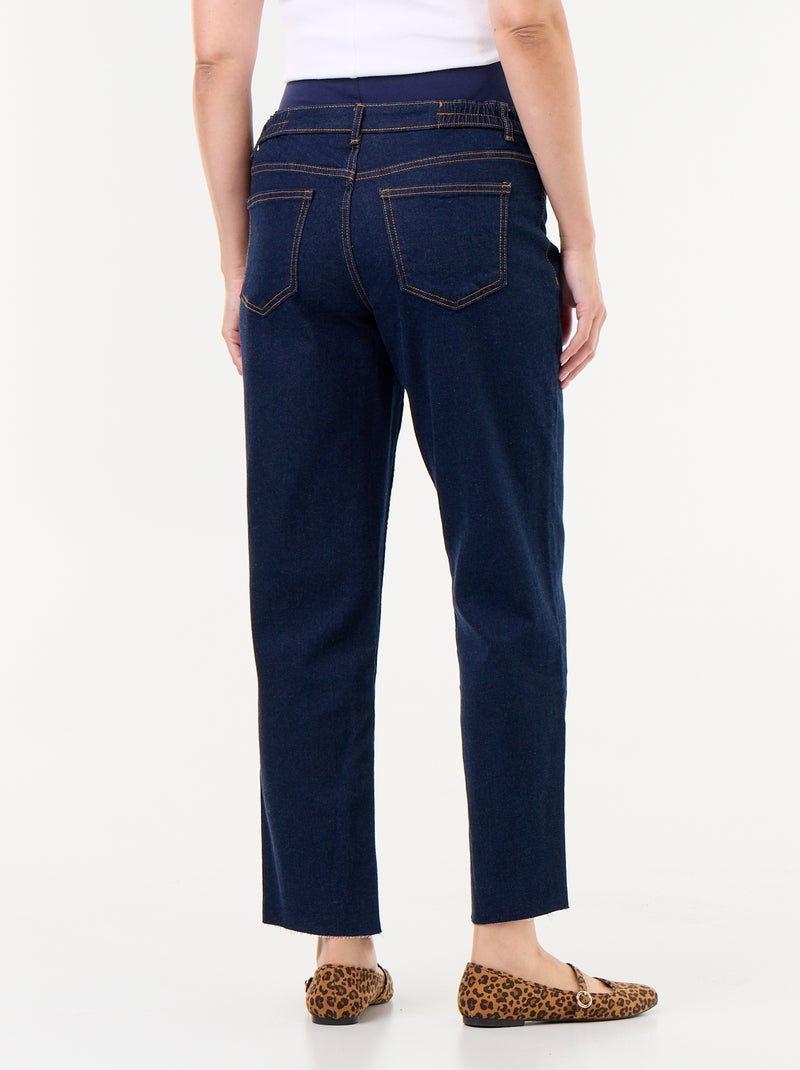 Mom fit zangerschapsjeans Blauw - Kiabi