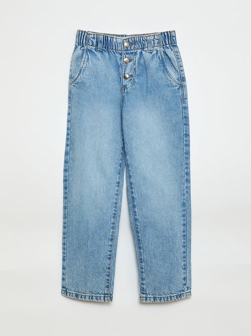 Mom jeans met hartvormige zakken - Kiabi