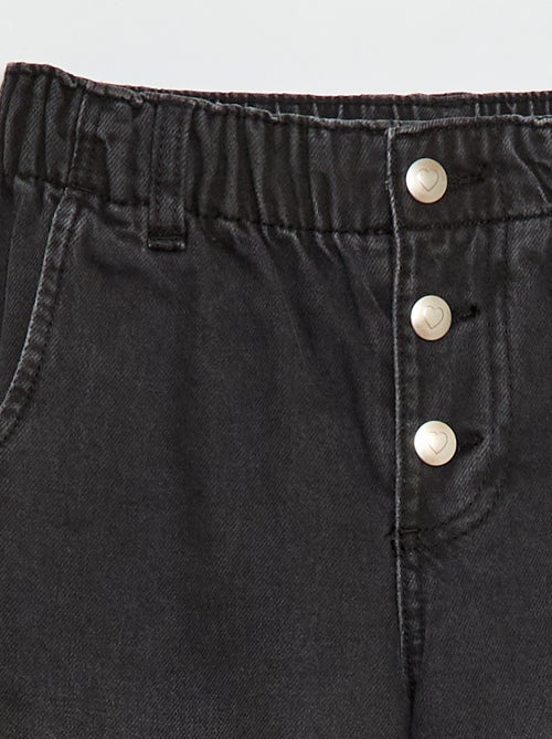 Mom jeans met hartvormige zakken - Kiabi