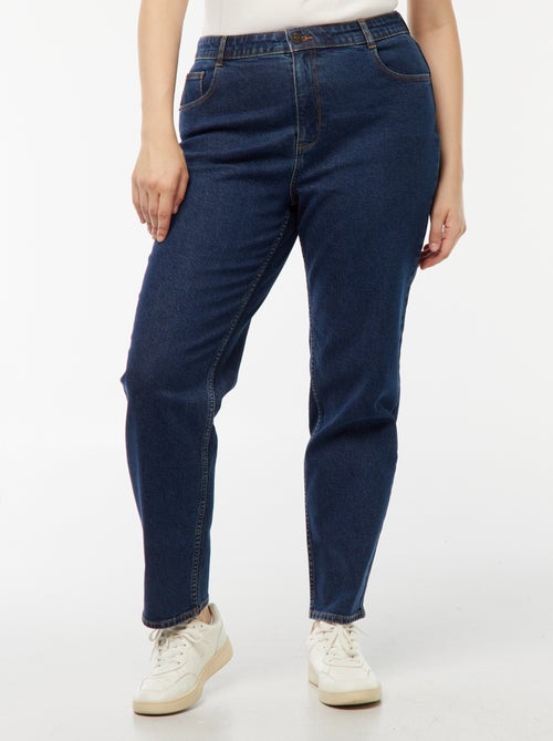 Mom jeans met hoge taille - L28 - Kiabi