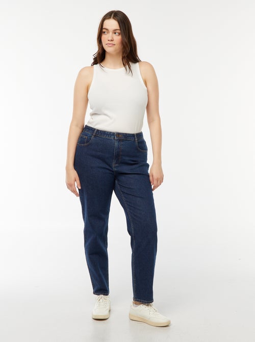 Mom jeans met hoge taille - L30 - Kiabi