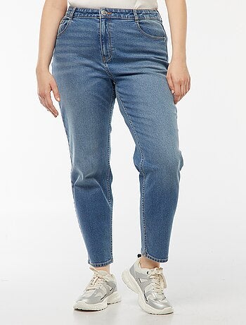 Mom jeans met hoge taille - L30