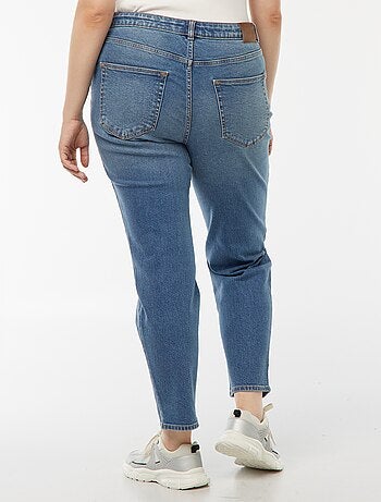 Mom jeans met hoge taille - L30
