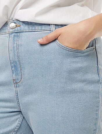 Mom jeans met hoge taille - L30