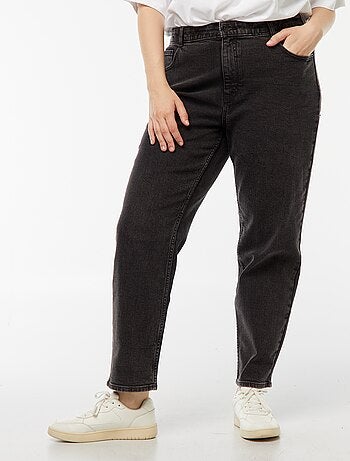 Mom jeans met hoge taille - L30
