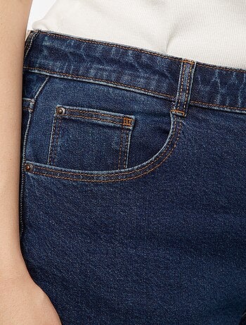 Mom jeans met hoge taille - L34