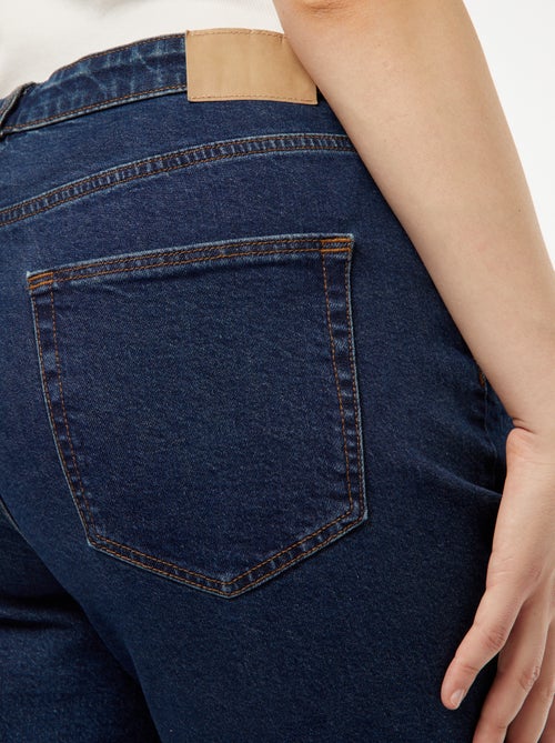 Mom jeans met hoge taille - L34 - Kiabi