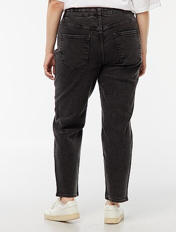 Mom jeans met hoge taille - L34