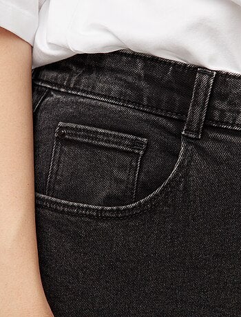 Mom jeans met hoge taille - L34