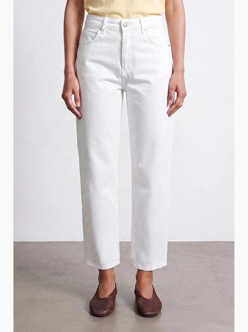 Mom jeans met hoge taille en wijde pijp dilvin - Kiabi Mom jeans met hoge taille en wijde pijp dilvin - Kiabi