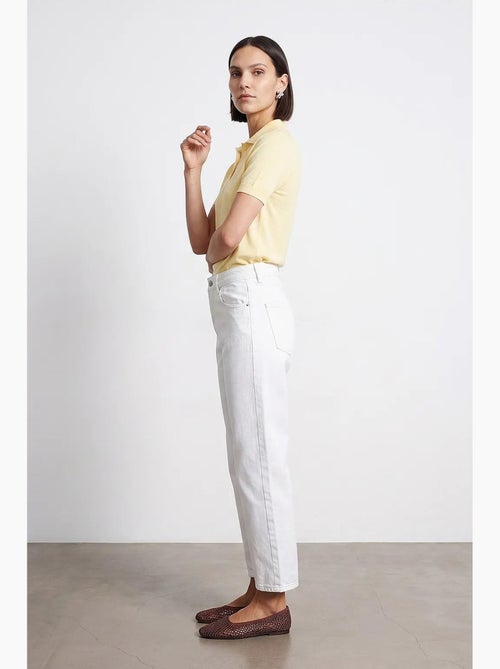 Mom jeans met hoge taille en wijde pijp dilvin - Kiabi Mom jeans met hoge taille en wijde pijp dilvin - Kiabi