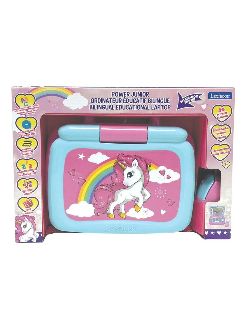 Mon premier ordinateur éducatif licorne (en/fr) Rose - Kiabi