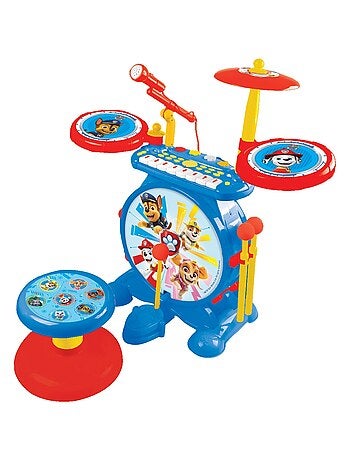 Mon rock band pat patrouille batterie lumineuse complète