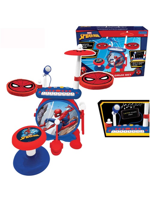 Mon rock band spiderman batterie lumineuse complète - Kiabi Mon rock band spiderman batterie lumineuse complète - Kiabi