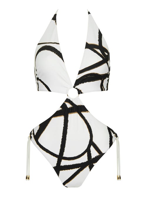 Monokini eendelig zwempak zonder beugel honolulu - Kiabi Monokini eendelig zwempak zonder beugel honolulu - Kiabi